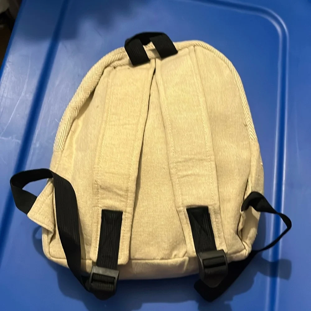Rising International Tree of Life Hemp Backpack NWT